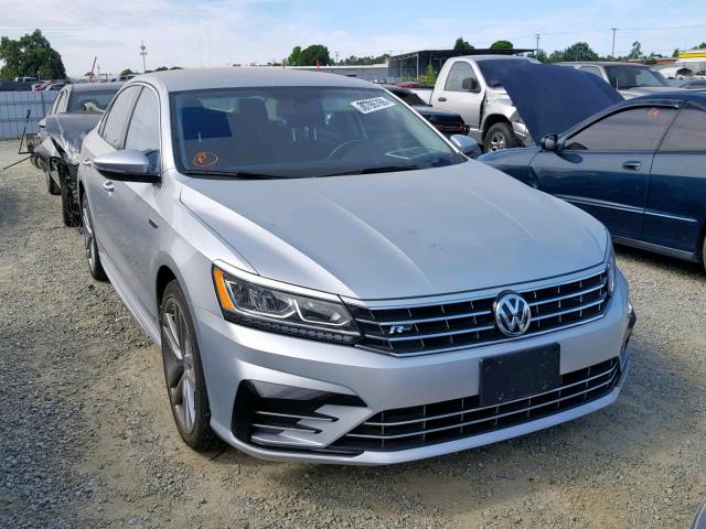 1VWDT7A38HC030459 - 2017 VOLKSWAGEN PASSAT R-L SILVER photo 1
