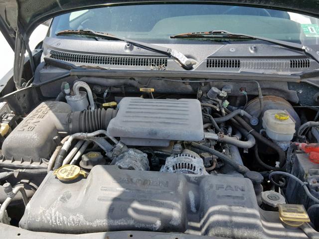 1B7GG2AN9YS661803 - 2000 DODGE DAKOTA QUA GREEN photo 7