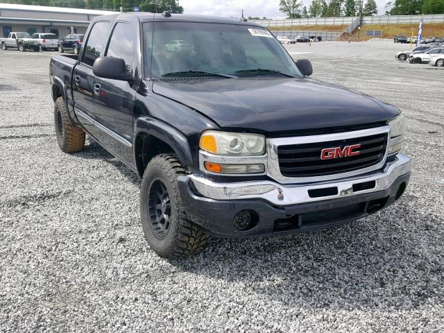 2GTEK13T451260280 - 2005 GMC NEW SIERRA BLACK photo 1