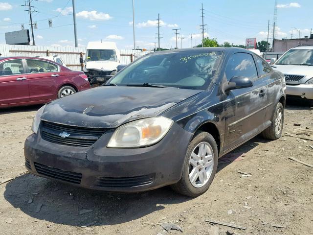 1G1AL15F477369274 - 2007 CHEVROLET COBALT LT BLACK photo 2