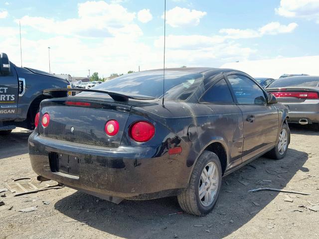 1G1AL15F477369274 - 2007 CHEVROLET COBALT LT BLACK photo 4