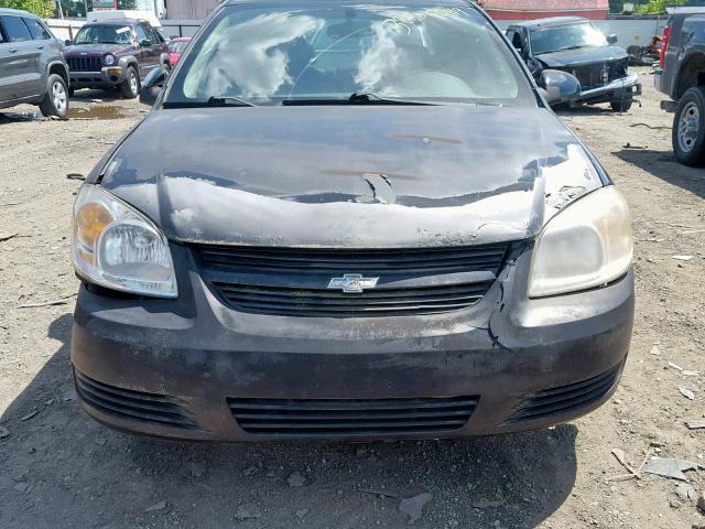 1G1AL15F477369274 - 2007 CHEVROLET COBALT LT BLACK photo 9