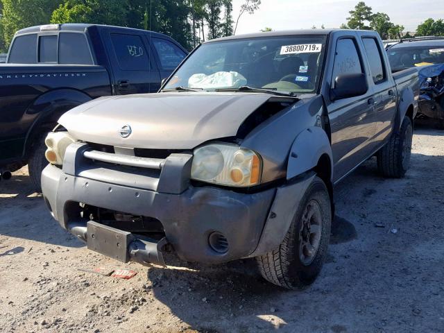 1N6ED27T93C423519 - 2003 NISSAN FRONTIER C TAN photo 2