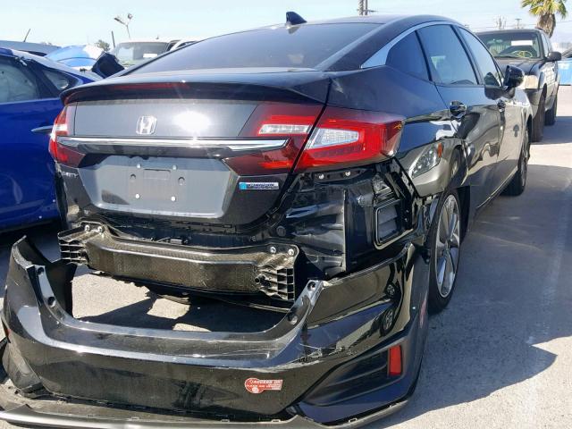 JHMZC5F10JC016466 - 2018 HONDA CLARITY BLACK photo 4