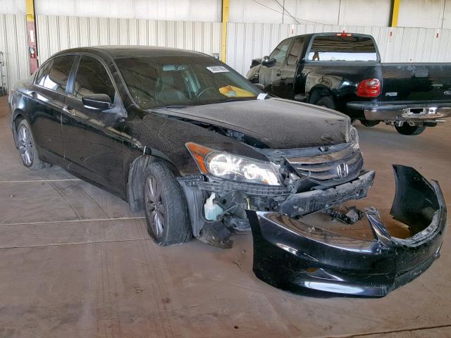 1HGCP3F86CA035634 - 2012 HONDA ACCORD EXL BLACK photo 1