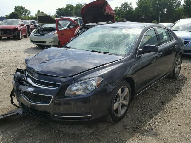 1G1ZC5E17BF241642 - 2011 CHEVROLET MALIBU 1LT გრაფიტი ფოტო 10