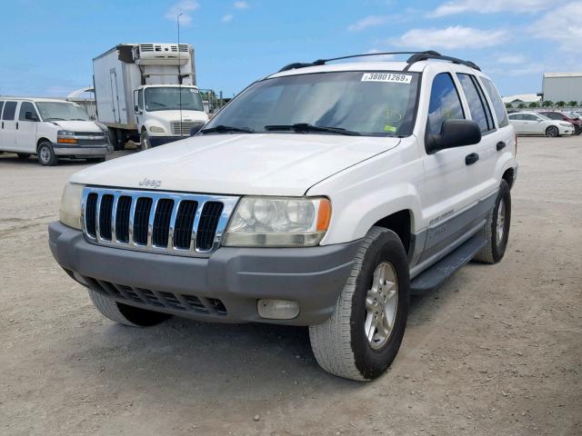 1J4GW58N0XC684254 - 1999 JEEP GRAND CHER WHITE photo 2