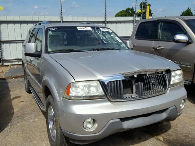 5LMEU68H14ZJ21086 - 2004 LINCOLN AVIATOR 银色 照片 1