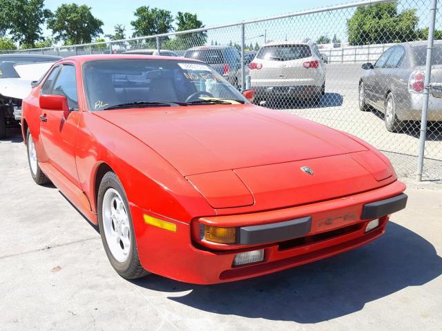 WP0AA0948FN457898 - 1985 PORSCHE 944 RED photo 1