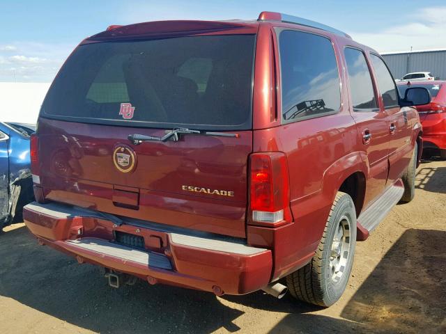 1GYEK63N83R193678 - 2003 CADILLAC ESCALADE L BURGUNDY photo 4