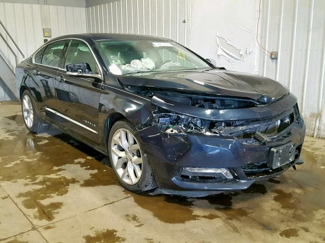 2G1155S32E9231112 - 2014 CHEVROLET IMPALA LTZ BLUE photo 1