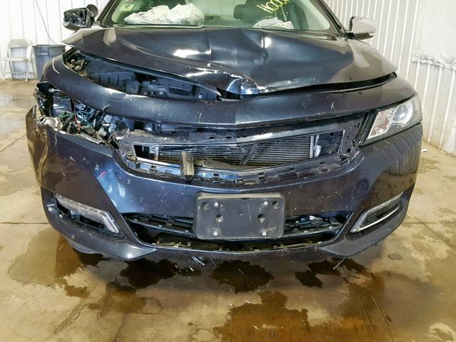 2G1155S32E9231112 - 2014 CHEVROLET IMPALA LTZ BLUE photo 9