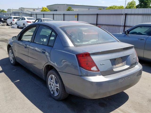 1G8AJ52F95Z176445 - 2005 SATURN ION LEVEL GRAY photo 3