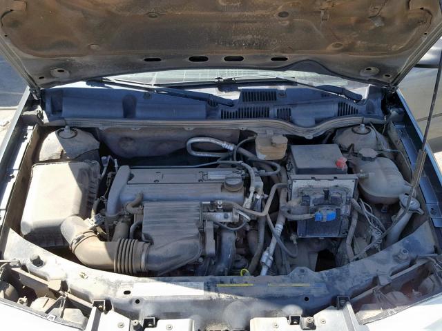 1G8AJ52F95Z176445 - 2005 SATURN ION LEVEL GRAY photo 7