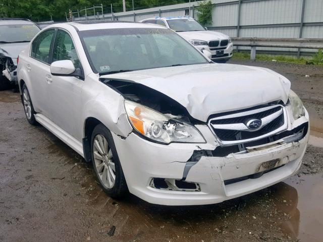 4S3BMEL67A2233986 - 2010 SUBARU LEGACY 3.6 WHITE photo 1