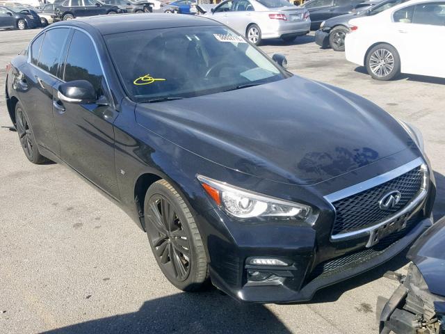 JN1BV7AR4EM704298 - 2014 INFINITI Q50 BASE BLACK photo 1