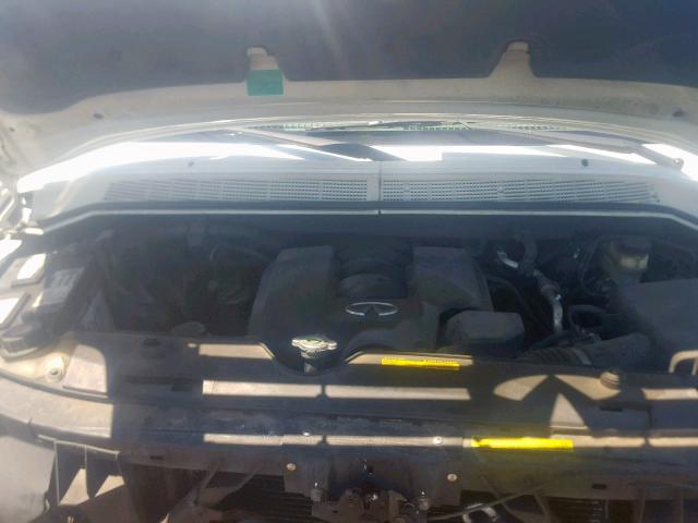 5N3AA08C26N801530 - 2006 INFINITI QX56 WHITE photo 7