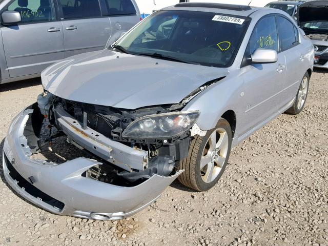 JM1BK323261426867 - 2006 MAZDA 3 S SILVER photo 2