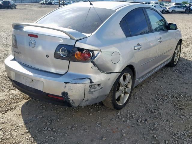 JM1BK323261426867 - 2006 MAZDA 3 S SILVER photo 4