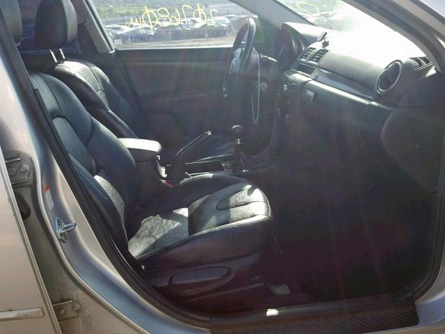 JM1BK323261426867 - 2006 MAZDA 3 S SILVER photo 5