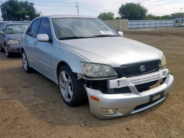 JTHBD192X20048095 - 2002 LEXUS IS 300 SILVER photo 1