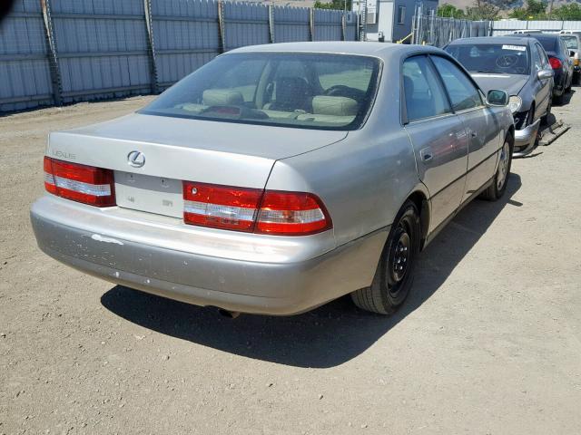 JT8BF28G910318171 - 2001 LEXUS ES 300 SILVER photo 4