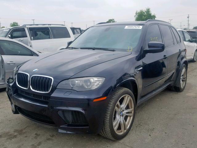 5YMGY0C52ALK25638 - 2010 BMW X5 M BLACK photo 2