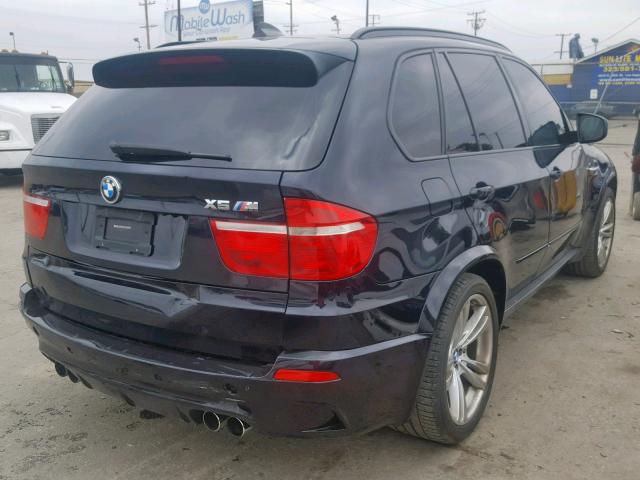 5YMGY0C52ALK25638 - 2010 BMW X5 M BLACK photo 4