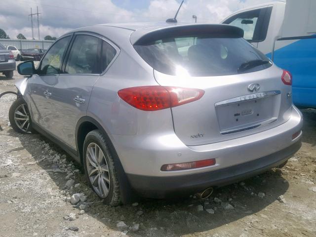 JN1AJ0HP7AM701196 - 2010 INFINITI EX35 BASE SILVER photo 3