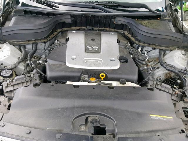 JN1AJ0HP7AM701196 - 2010 INFINITI EX35 BASE SILVER photo 7