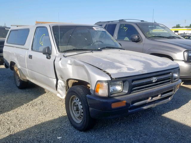 4TARN81A7NZ026303 - 1992 TOYOTA PICKUP 1/2 SILVER photo 1