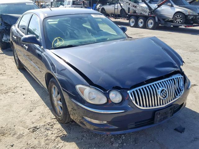 2G4WD582981282233 - 2008 BUICK LACROSSE C BLACK photo 1