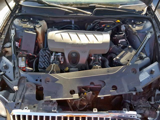 2G4WD582981282233 - 2008 BUICK LACROSSE C BLACK photo 7