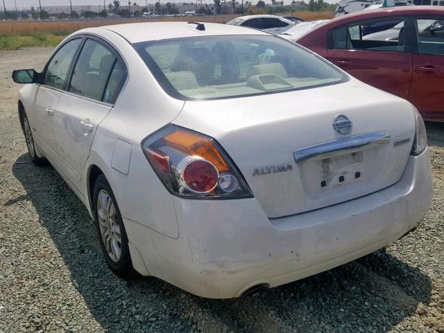 1N4CL2AP7AC177694 - 2010 NISSAN ALTIMA HYB WHITE photo 3