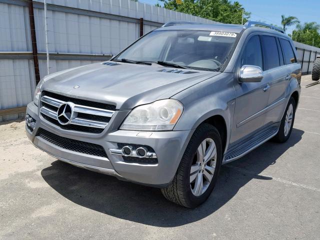 4JGBF2FE8AA577629 - 2010 MERCEDES-BENZ GL 350 BLU GRAY photo 2