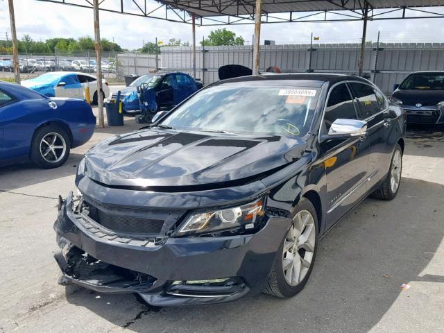 1G1145S37GU157579 - 2016 CHEVROLET IMPALA LTZ BLACK photo 2