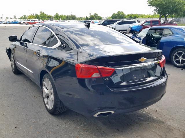 1G1145S37GU157579 - 2016 CHEVROLET IMPALA LTZ BLACK photo 3