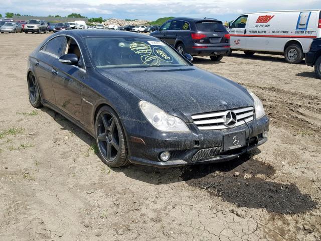 WDDDJ76X66A027319 - 2006 MERCEDES-BENZ CLS 55 AMG BLACK photo 1