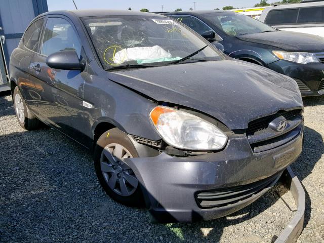 KMHCM36C49U134029 - 2009 HYUNDAI ACCENT GS BLUE photo 1