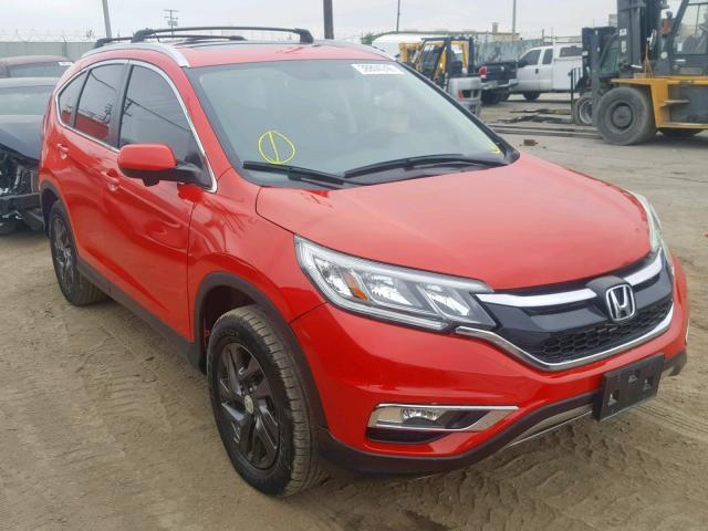 3CZRM3H56GG711330 - 2016 HONDA CR-V EX RED photo 1