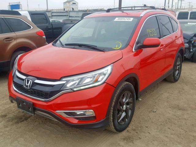 3CZRM3H56GG711330 - 2016 HONDA CR-V EX RED photo 2