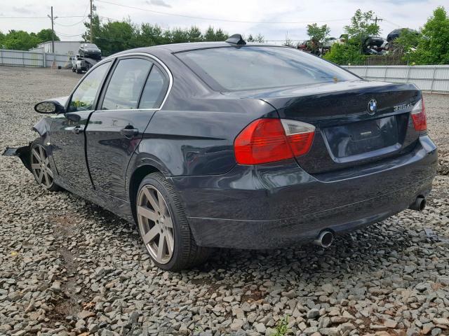 WBAVD53548A253145 - 2008 BMW 335 XI BLACK photo 3