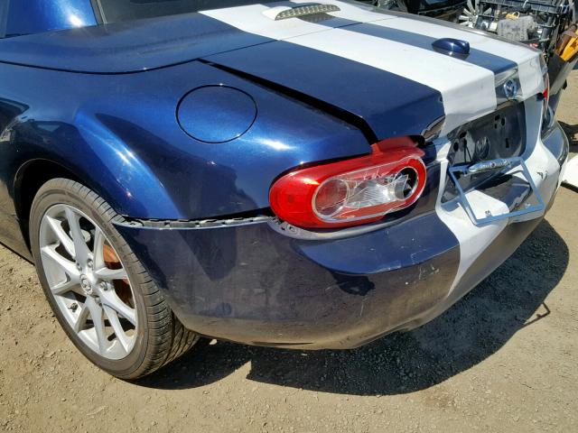 JM1NC2FF7A0206924 - 2010 MAZDA MX-5 MIATA BLUE photo 9