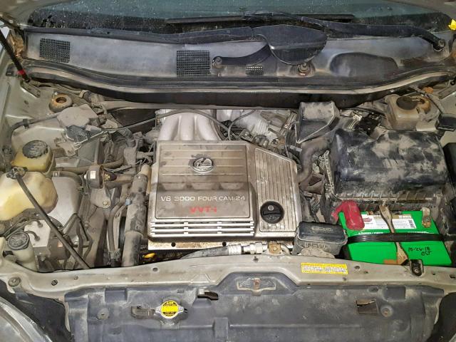 JT6GF10U5X0037794 - 1999 LEXUS RX 300 SILVER photo 7