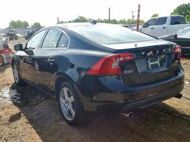 YV1612FS2D1225235 - 2013 VOLVO S60 T5 BLACK photo 3