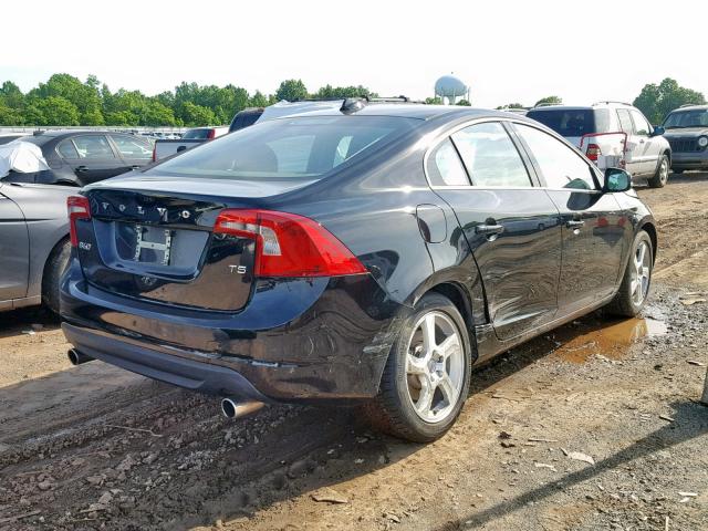 YV1612FS2D1225235 - 2013 VOLVO S60 T5 BLACK photo 4