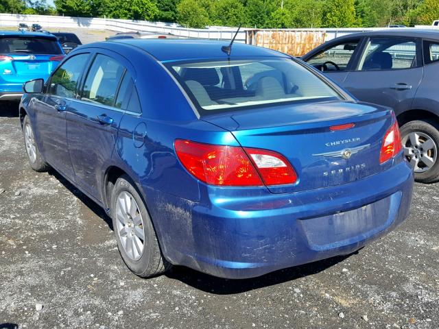 1C3LC46B49N517715 - 2009 CHRYSLER SEBRING LX BLUE photo 3