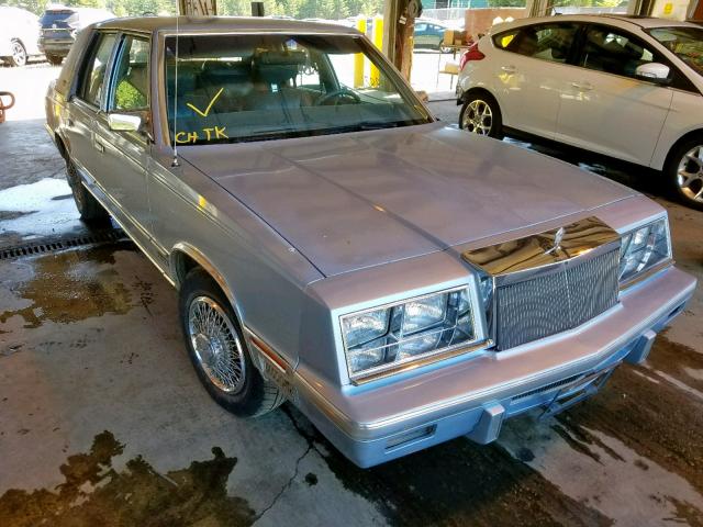 1C3BT56E8HC292379 - 1987 CHRYSLER NEW YORKER BLUE photo 1