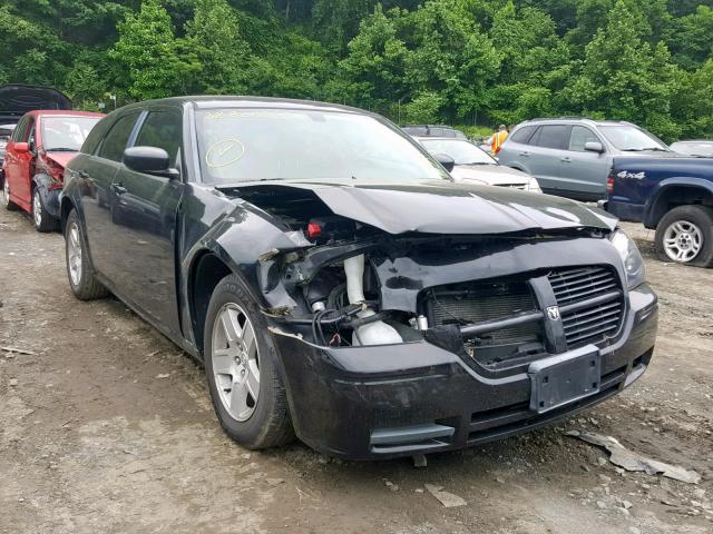 2D4FV47T37H850944 - 2007 DODGE MAGNUM SE BLACK photo 1