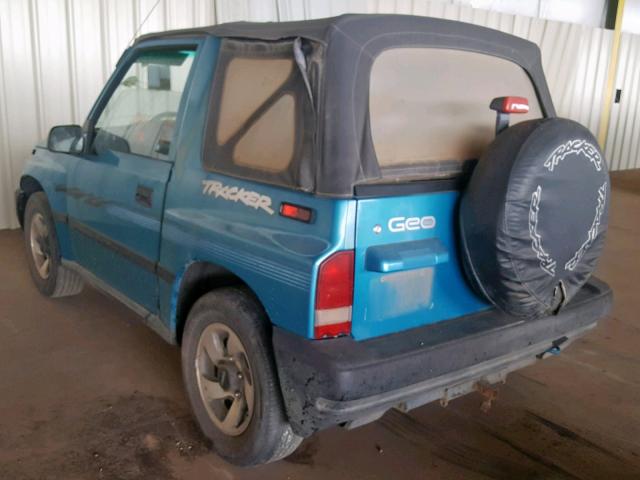 2CNBE1865V6919642 - 1997 GEO TRACKER BLUE photo 3